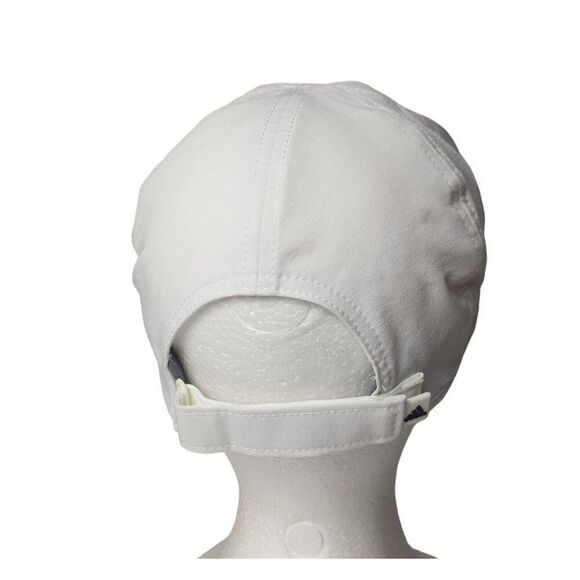Adidas Women's White Baseball Cap AEROREADY Adjustable Cap NEW - Picture 4 of 7